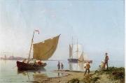 Seascape, boats, ships and warships. 01 unknow artist